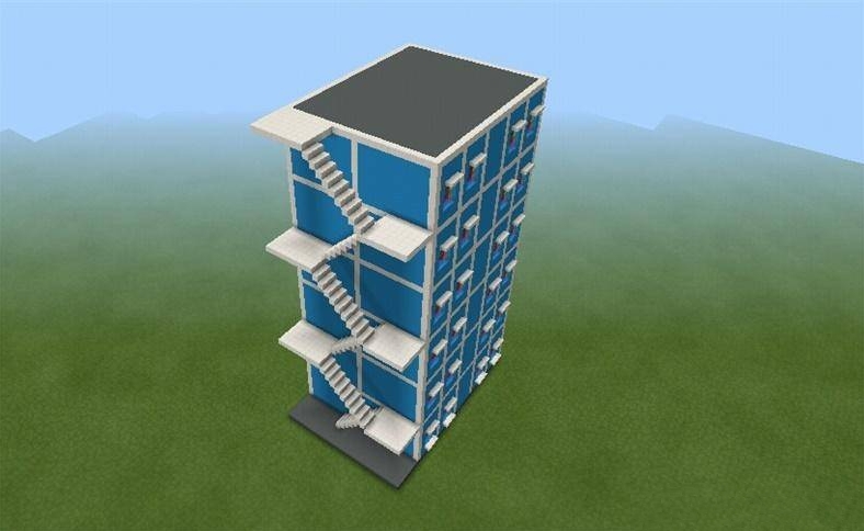 我的世界大楼建筑教程是什么 Lu18玩吧