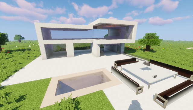 我的世界怎么盖别墅 Lu18玩吧