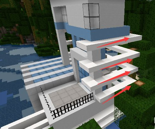 我的世界水上别墅怎么造 Lu18玩吧