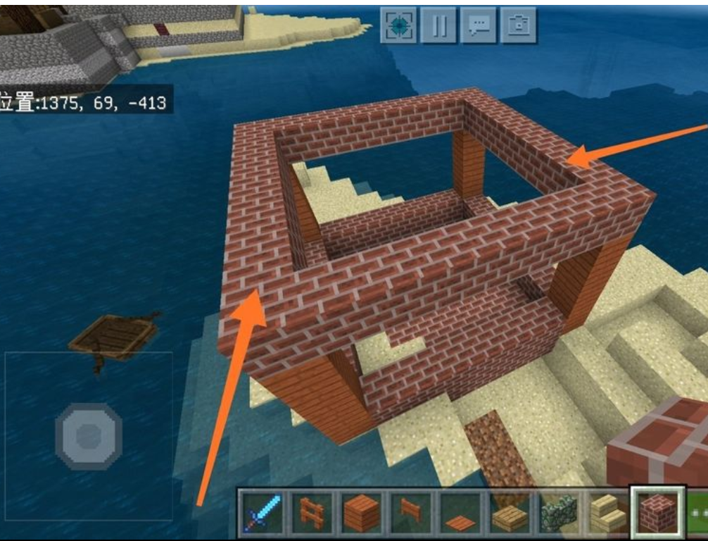 我的世界石砖别墅怎么建 Lu18玩吧